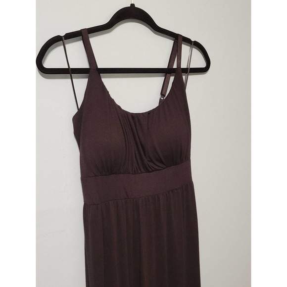 New Directions Black Maxi Dress with built-in lined bra. Petite Large. - Picture 3 of 11